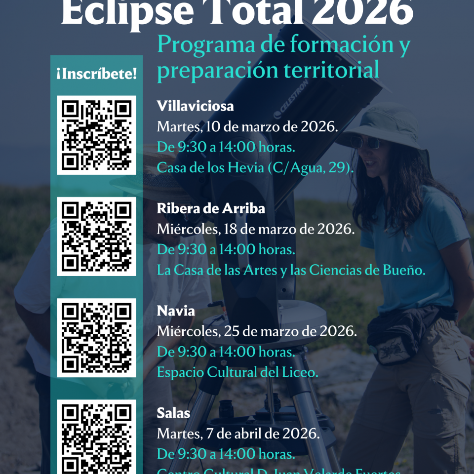 Cartel jornadas CIT Eclipse Total 2026